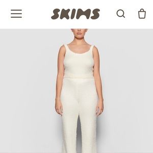 SKIMS Cozy Knit Pants and Tank